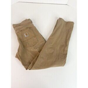 Carhartt Khaki Pants, 30x30, Relaxed Fit, 102517-918